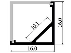 3069076094 w228 h230 alyuminievyj anodirovannyj profil