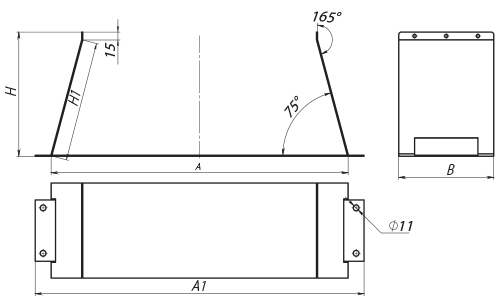 Boost 355 400 AC EC dimensions brackets 500 305