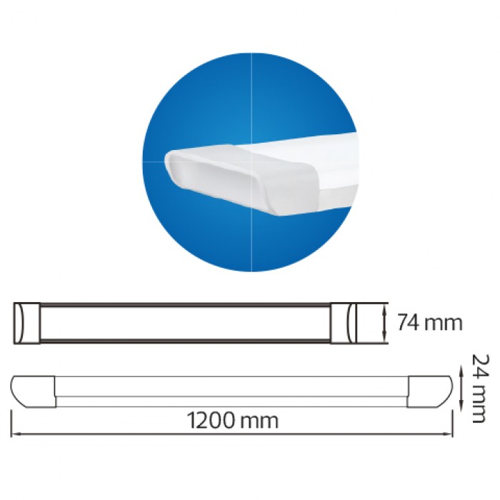 TETRA SQ 72 72W 6400K