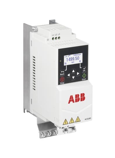 Пристрій Частотний перетворювач ABB ACS180-04S-17A0-4 7,5кВт 17А IP20 R2 380В