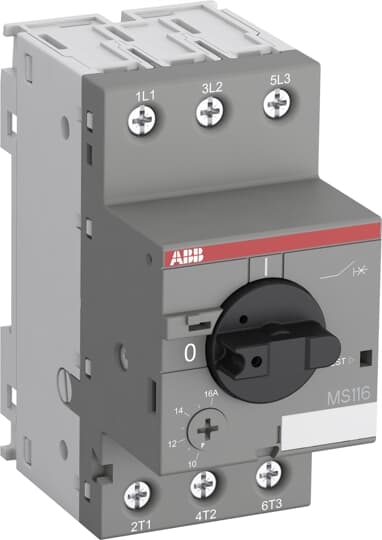 1SAM250000R1010 Автомат захисту електродвигуна ABB MS116-10