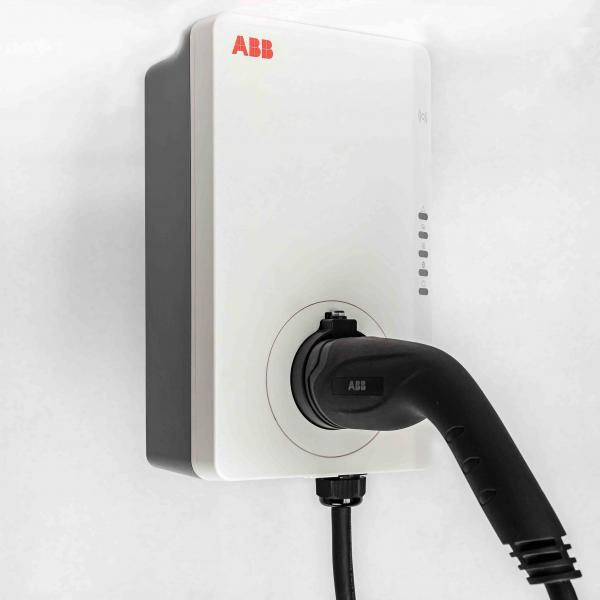 Зарядна станція ABB для електромобілів TAC-W22-G5-R-C-0 Terra AC wallbox Тип 2, кабель 5м, 3Ф/32А з RFID і 4G 22кВт