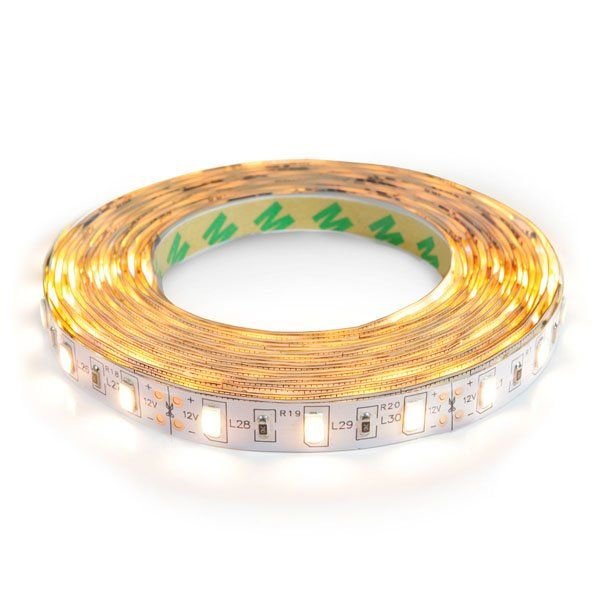 LED стрічка 12В ST-12-5630-60-WW-20-V2 15Вт 1400Лм Білий теплий 3000К IP20 10мм 14493