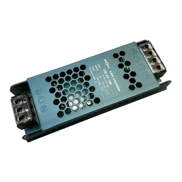 Блок живлення 24В 100Вт LED-24-100 4,2А IP20 Slim перфорований