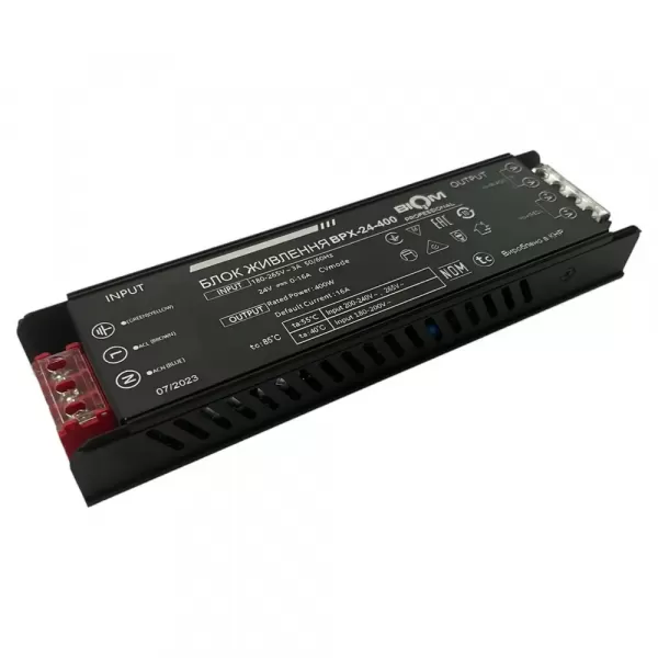 Блок живлення 24В 400Вт BPX-24-400 16,6А IP20 Slim