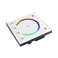 Контролер RGB 12A-Touch white Біла сенсорна панель скло