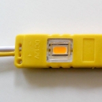 LED модуль BRT M2 5630-3 led Y 1,5Вт, 12В IP65 Жовтий лінзи 1339
