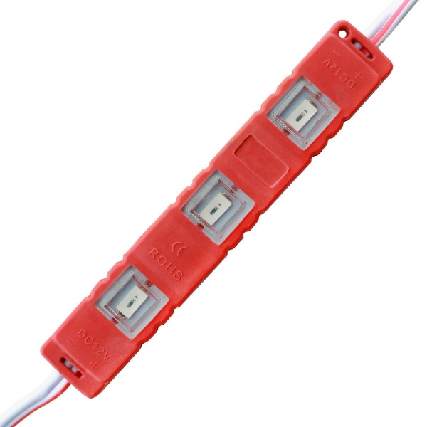 LED модуль 12В BRT SMD5730-3 0.5Вт red IP65 982