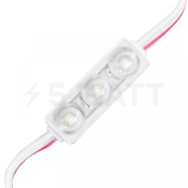 LED модуль BRT XG18 2835-3 led W 0,60Вт 6500K 12В IP68 Білий