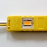 LED модуль BRT M2 5630-3 led Y 1,5Вт, 12В IP65 Жовтий лінзи 1339