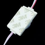 LED модуль BRT XG5 3030-1 led W 1.5Вт 12В 6000K лінза бочка 12221