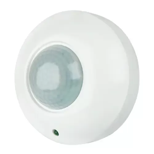 Інфрачервоний датчик руху IRM-03W max 1200Вт 360° стельовий білий