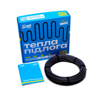 Тепла підлога двожильний нагрівальний кабель ZUBR DC Cable 1070 Вт на 7,9 кв.м.