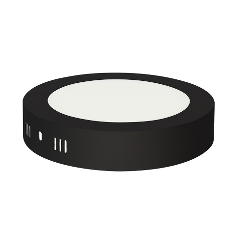 LED світильник HOROZ CAROLINE-18 18Вт 6400К круглий Чорний
