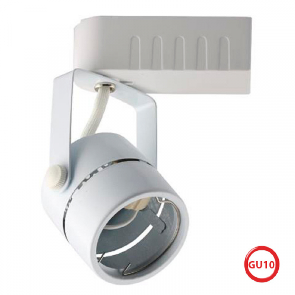 LED світильник трековий DAKAR MR16 GU10 220В Білий круглий
