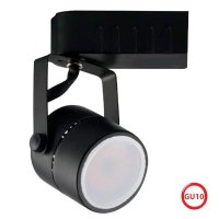 LED світильник трековий DAKAR MR16 GU10 220В Чорний круглий