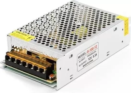 Блок живлення 12В LEDTech S-100-12 8,5А 100Вт перфорований