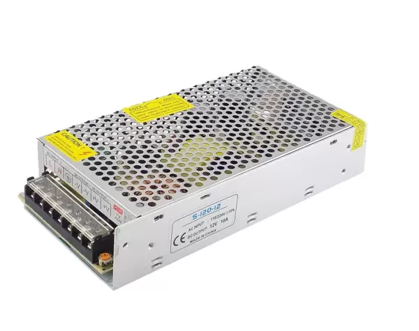 Блок живлення 12В LEDTech S-120-12 10А 120Вт перфорований
