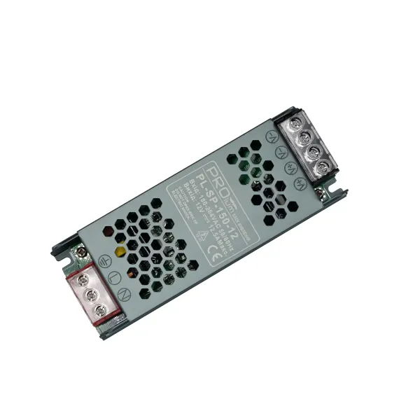 222022 Блок живлення 12В 150Вт 12,5A IP20 PL-SP-150-12 Slim перфорований