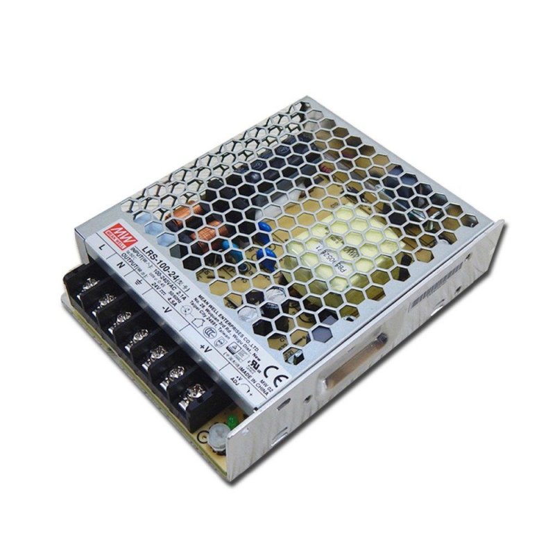 Блок живлення 24В 100Вт 4,5A IP20 LRS-100-24 перфорований