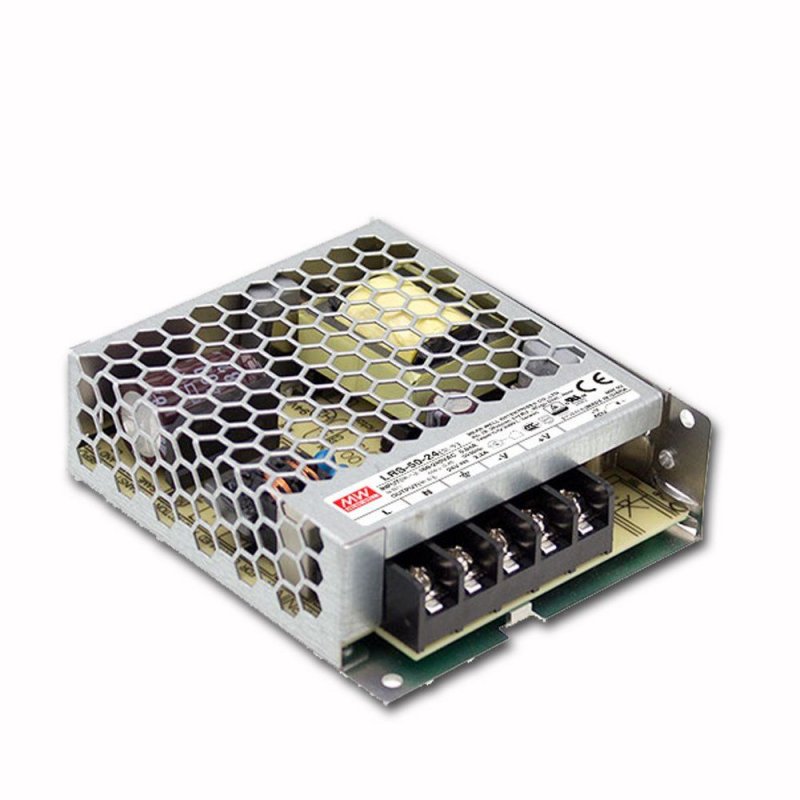 Блок живлення 24В 50Вт 2,2A IP20 LRS-50-24 перфорований