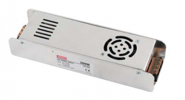 Блок живлення JLV-12300KS 12В 300Вт 25А IP20 метал перфорований