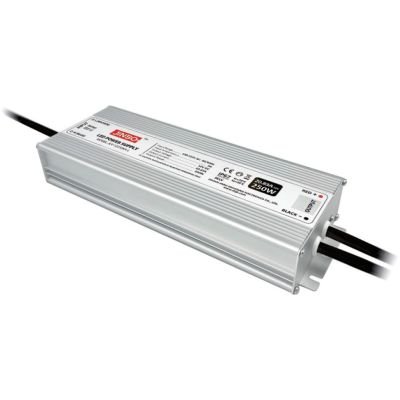 Блок живлення 12В 250Вт JLV-12250KA-L JINBO IP67 герметичний метал