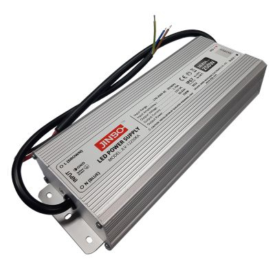 Блок живлення 12В 250Вт 20,83А JLV-12250KA JINBO IP67 герметичний метал