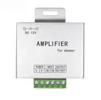 Підсилювач сигналу LED стрічки однокольорової AMP 24А 12-24В