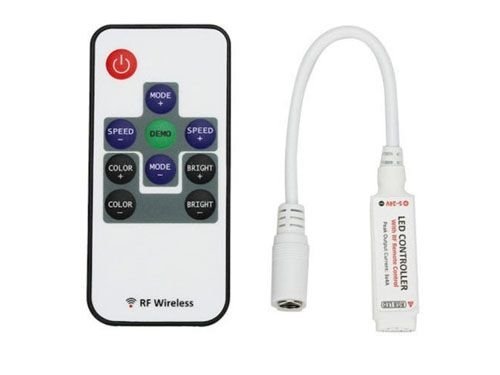 402011 Контролер RGB 12-24В радіо RF 10 кнопок 6A PL-C-6A-RF-10k-RGB