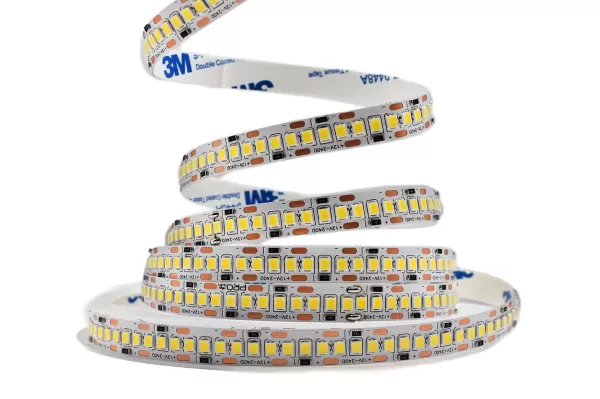 LED стрічка 12В 2835-240 Series SG 19Вт 2400Лм Білий Нейтральний 3800-4300К IP20 10мм