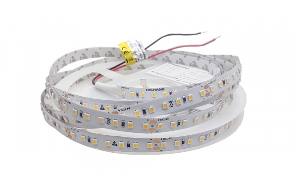 LED стрічка 24В RISHANG RV00C6TC-A 2835-126-IP20-NW-10-24 10Вт 1450Лм Білий Нейтральний 4000K CRI80 10мм