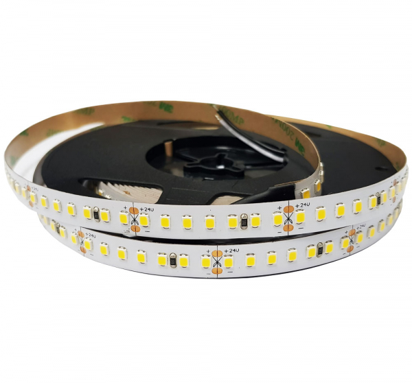 LED стрічка 24В 2835-168-IP33-NW-10-24 C Білий Нейтральний 4000К 10мм