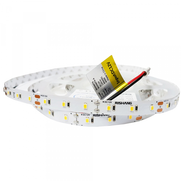 LED стрічка 12В RISHANG RN0060TA-A-NW 60-2835-12В-IP20 12Вт 956Лм Білий Нейтральний 4000K 10мм