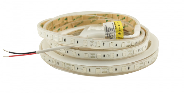 LED стрічка 12В RISHANG 5050-60-IP67-Y-12-12 RD3260AA 12Вт Жовтий IP67 12мм