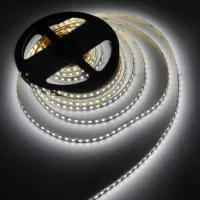 LED стрічка 24В DFP2835-128A6-IP33-24В 128-2835-24В-IP33 6Вт 950Лм Білий Холодний 6000K CRI 85+ 8мм