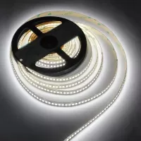 LED стрічка 24В DFP2835-192C6-IP33-24В 192-2835-24В-IP33 18Вт 2900Лм Білий Холодний 6000K CRI 85+ 10мм