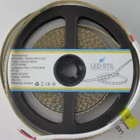 LED стрічка 24В DFP2835-192C4-IP33-24В 192-2835-24В-IP33 18Вт 2700Лм Білий Нейтральний 4000K CRI 85+ 10мм