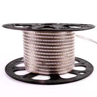 Led стрічка 220В 10-W AVT-120W2835-220В-6Вт Білий Холодний 7000-8000К IP65 10х6мм