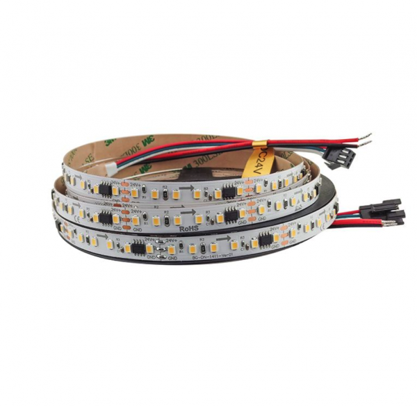 LED стрічка 24В 2835-120-IP20-NW/SMART-10-24 chip SM16703 4000-4300K CRI90 10мм
