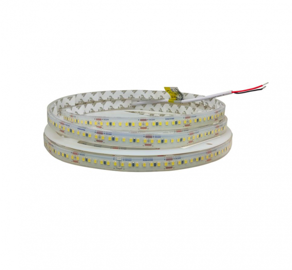 LED стрічка 24В RISHANG 2835-168-IP68-WW-10-24 RVA2G8TC-A 14,4Вт Білий Теплий 2700K 10мм