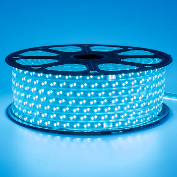 Led стрічка 220В 13-B 120B2835-220В-12Вт Синій IP65 13х7мм