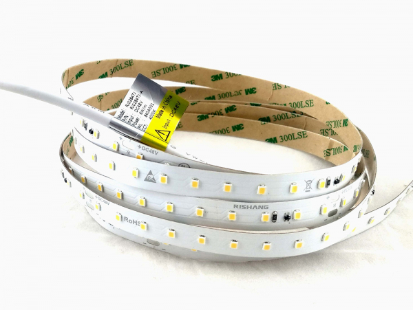 LED стрічка 48В RISHANG RJ0284TJ-A 2835-84-IP20-NW-12-48 6Вт 608Лм Білий Нейтральний 4000K 12мм