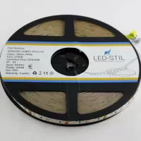 LED стрічка 24В DFN2835-120B27-2w-IP33-24В 120-2835-24В-IP33 2Вт 220Лм Білий Теплий 2700K CRI 80 10мм