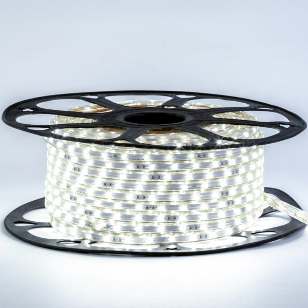 Led стрічка 220В 15-NW 120NW3014-220В-5.5Вт Білий Нейтральний 4500К IP65 10х4мм