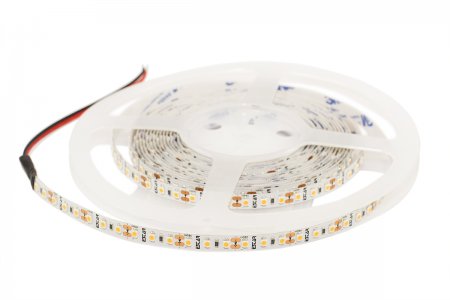 LED стрічка 12В 3528-120 9,6Вт 1080Лм Білий Теплий 2800-3200K IP20 8мм