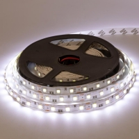 LED стрічка 12В MTK-300W4040-12 №1 SMD4040 60LED IP20 9,6Вт Білий Холодний IP20 10мм