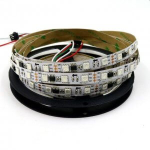 LED стрічка 5В 5050-60 IP20 Series SMART 14,4Вт 1080Лм RGB Pixel Full Color 10мм