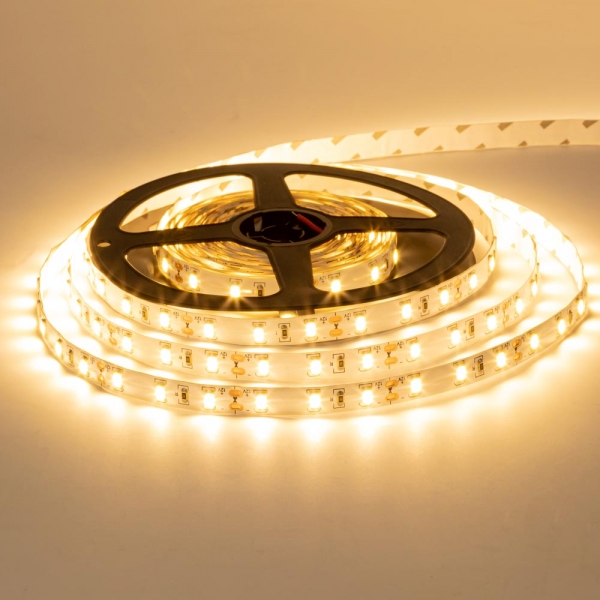 LED стрічка 12В SMD5730-60 13,6Вт 1440Лм Білий Теплий IP20 10мм