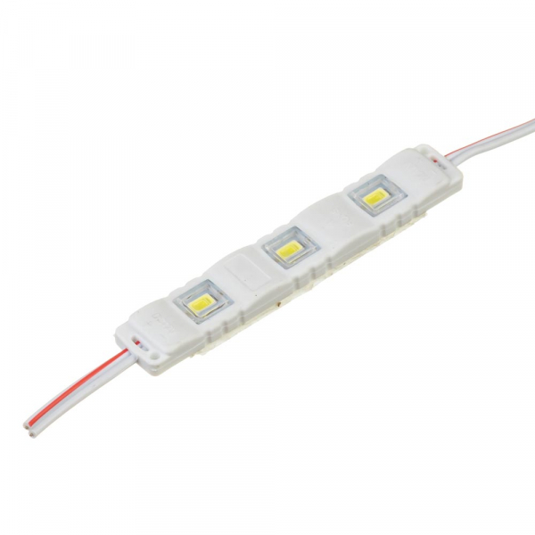 092 LED модуль MTK-5730-3Led-W-1Вт Plastic 6000-6500К Білий Холодний 75мм